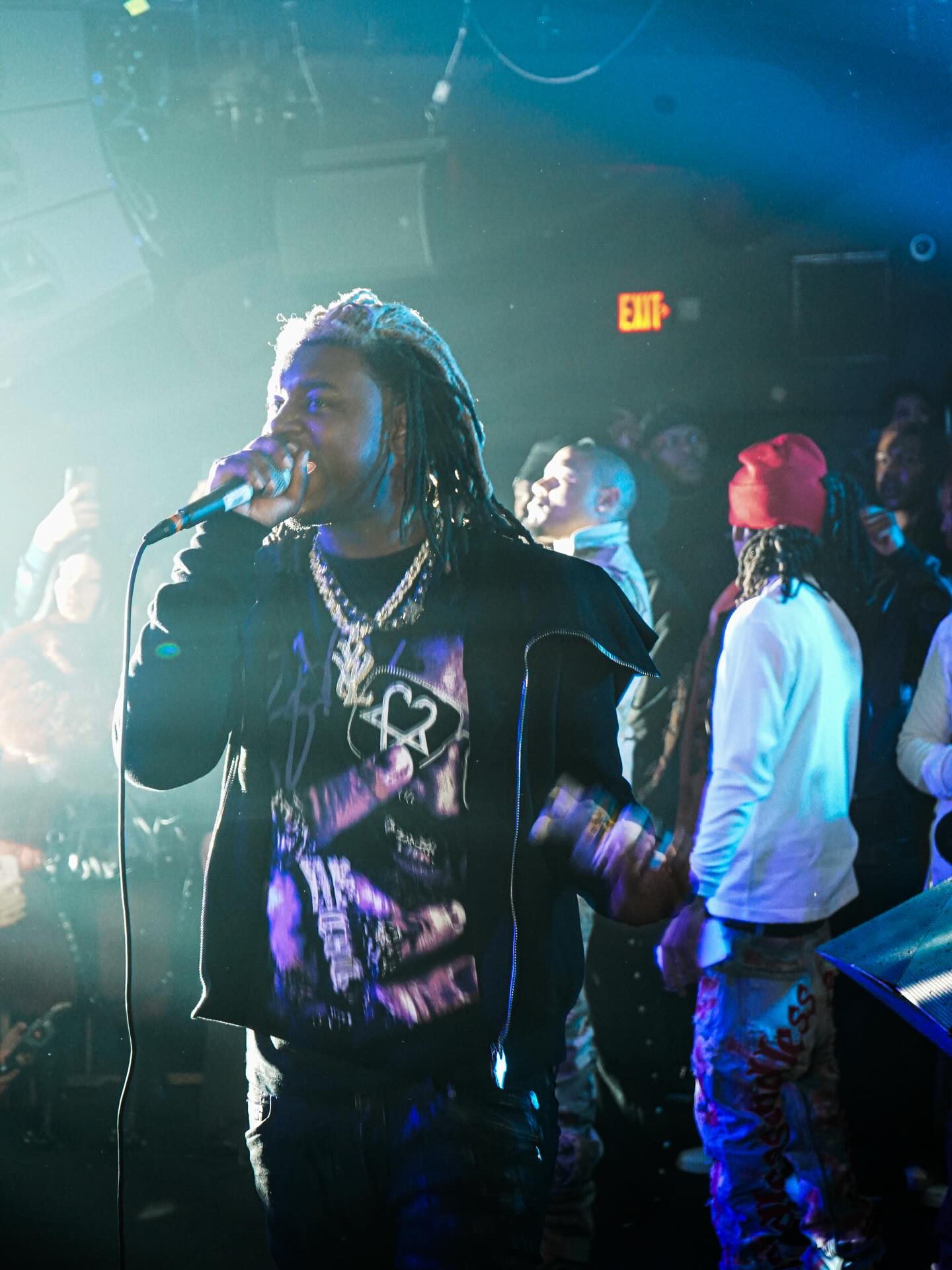 KEN CARSON CLUB PERFORMANCE🖤💜 HOSTED BY @traprav3 & @myplotsapp ❗️POURED MY LIFE INTO THESE SORRY 4 DA WAIT�